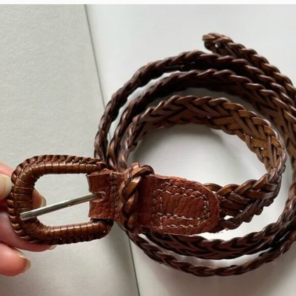 Spank Accessories - Leather Braided Belt
